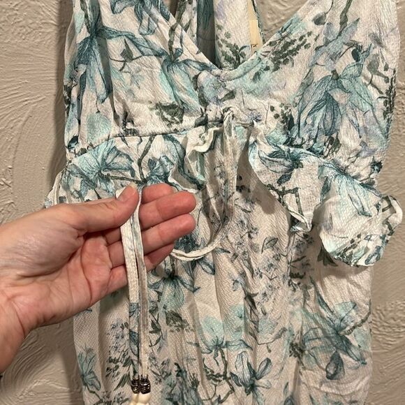 Lovestich Floral Boho Maxi Dress Size Medium - Picture 3 of 7